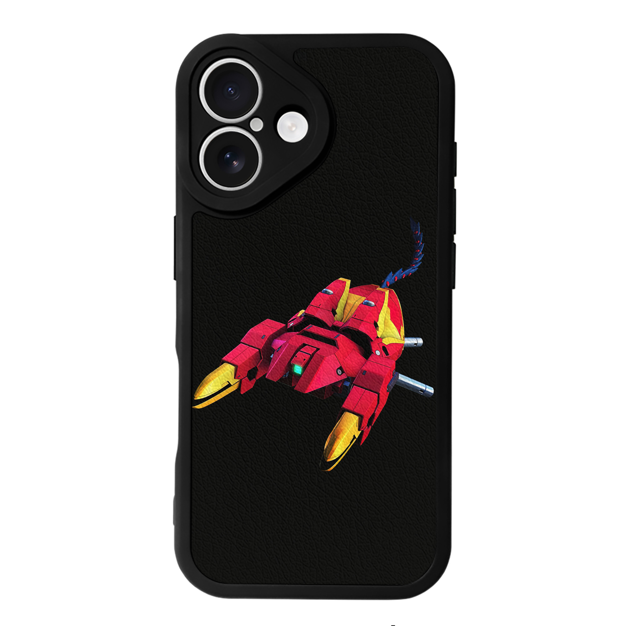 （画像用） 機動戦士ガンダム Mobile Suit Gundam 【iPhone 16シリーズ対応】シリコンスマホケース（レザー調） 材質：シリコン